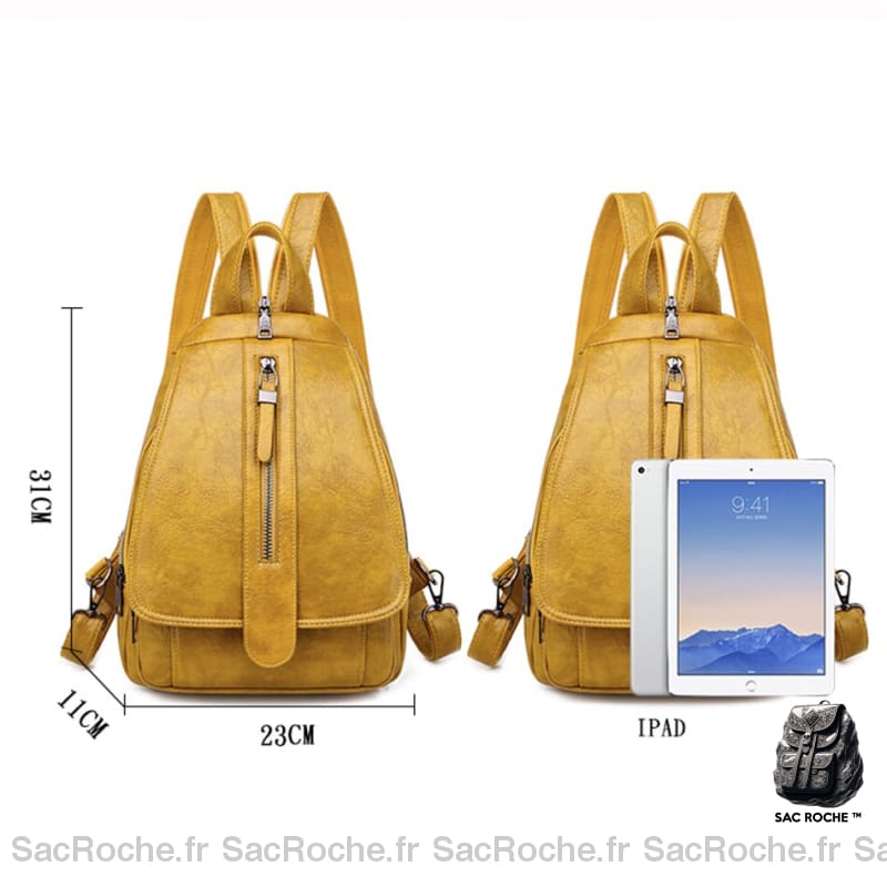 Sac À Dos Femme Été Simili Cuir