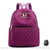 Sac à Dos Femme Hydrofuge - Grande Capacité - Matelassé - modèle Violet - Sac Roche ™