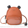 Sac À Dos Femme Kawaii Mini Marron Petit Dos Femme