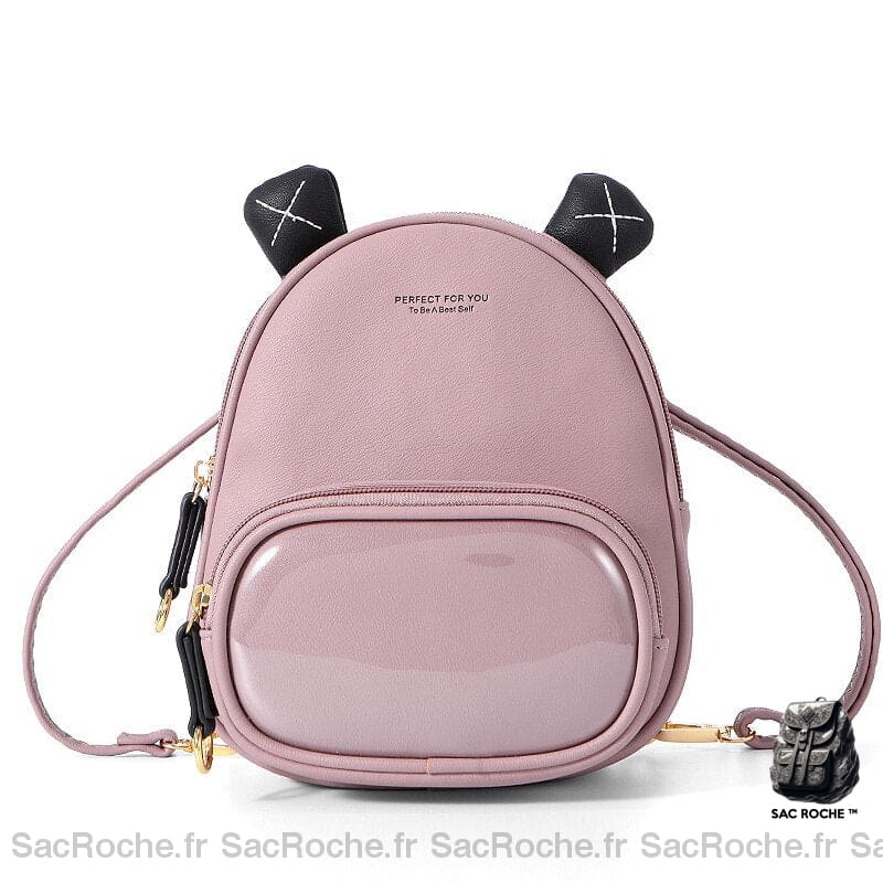 Sac À Dos Femme Kawaii Mini Rose Foncé Petit Dos Femme