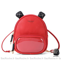 Sac à dos femme kawaii mini - modèle Rouge - Sac Roche ™