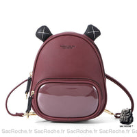 Sac à dos femme kawaii mini - modèle Vin - Sac Roche ™