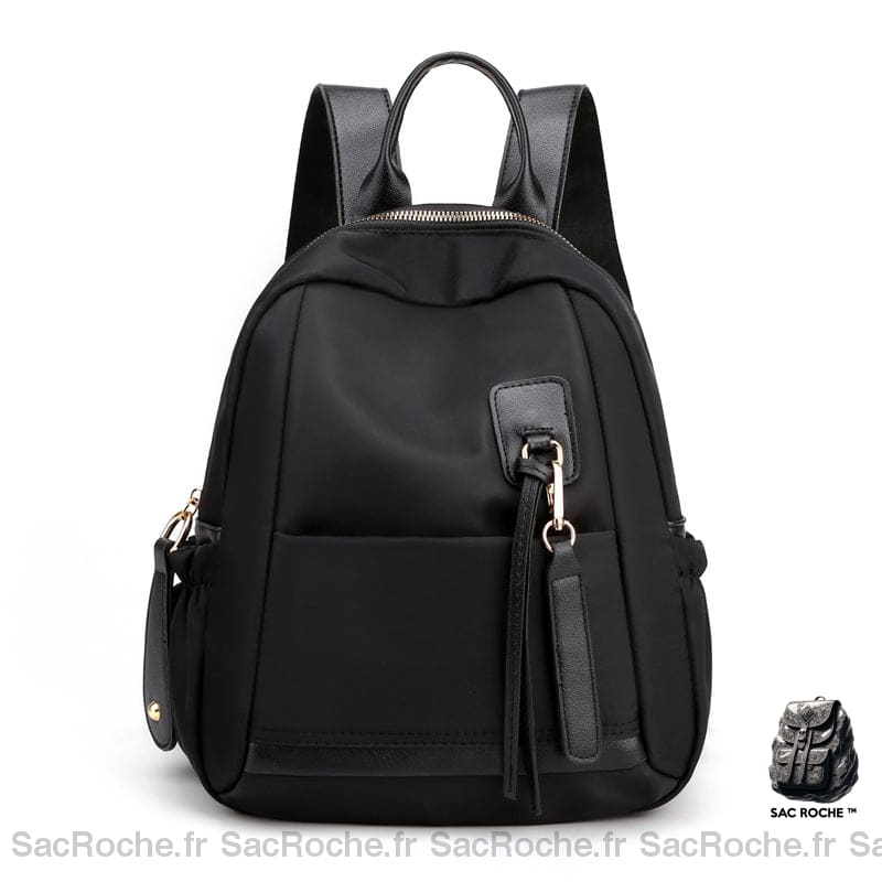 Sac À Dos Femme Léger & Urbain Noir Sac A Dos Femme