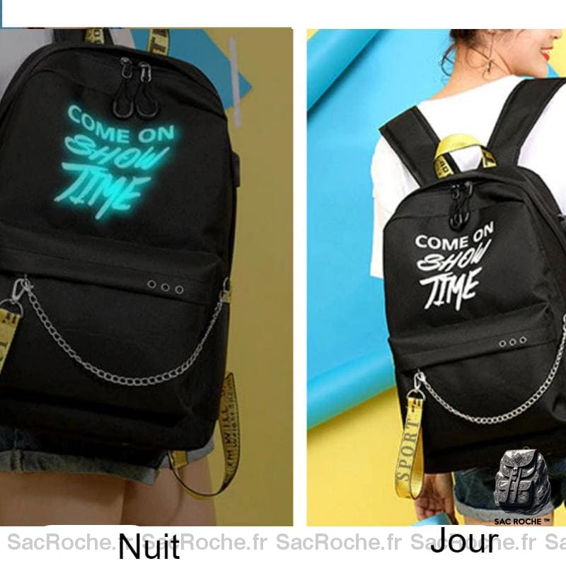 Sac À Dos Femme Lumineux Motif