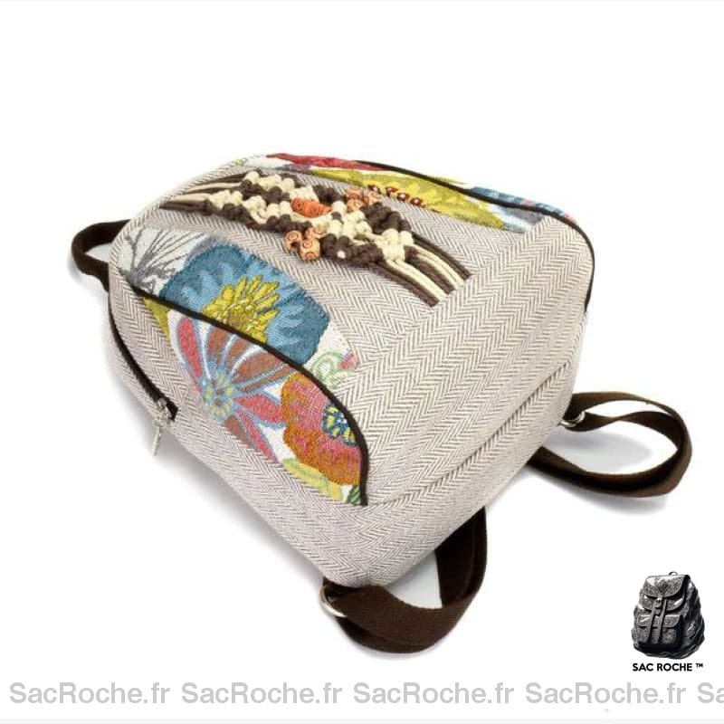 Sac À Dos Femme Motif Ethnique Retro