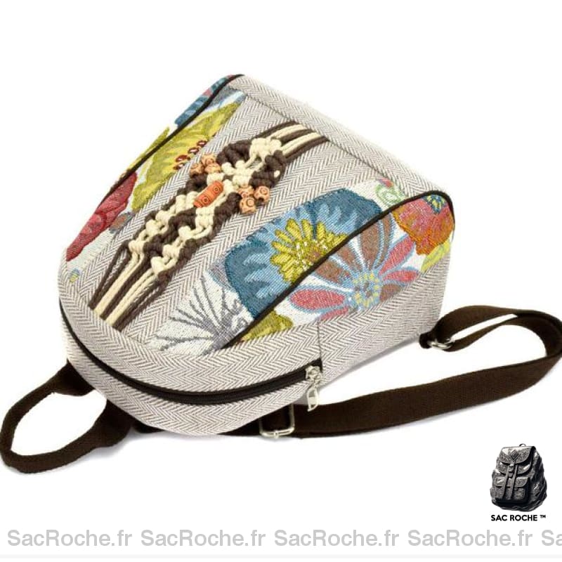 Sac À Dos Femme Motif Ethnique Retro