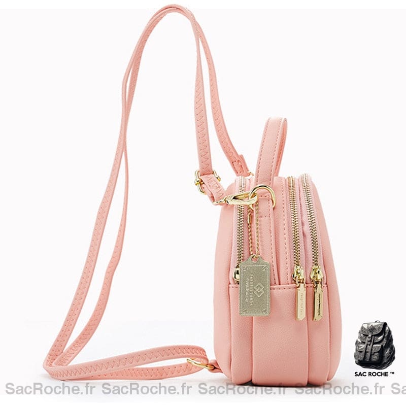 Sac À Dos Femme Multi-Zip Petit