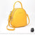 Sac à dos femme multi-zip petit - modèle Jaune - Sac Roche ™
