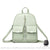 Sac à dos femme multipoches original - simili cuir - modèle Vert - Sac Roche ™
