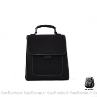 Sac à dos femme noir en simili cuir - Sac Roche ™
