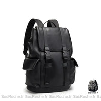 Sac À Dos Femme Noir Simili Noir Sac En Cuir