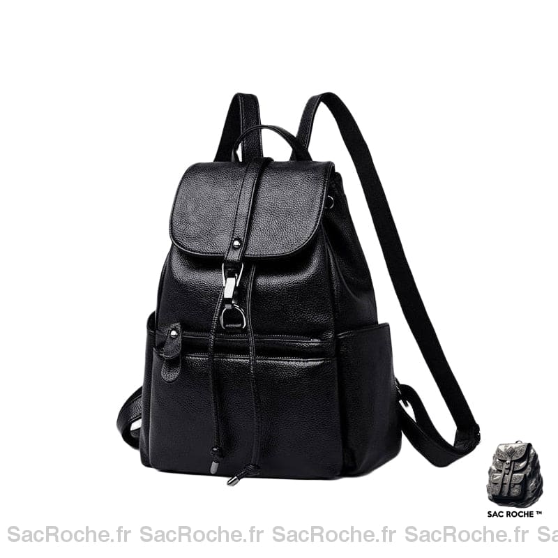 Sac À Dos Femme Noir Vintage