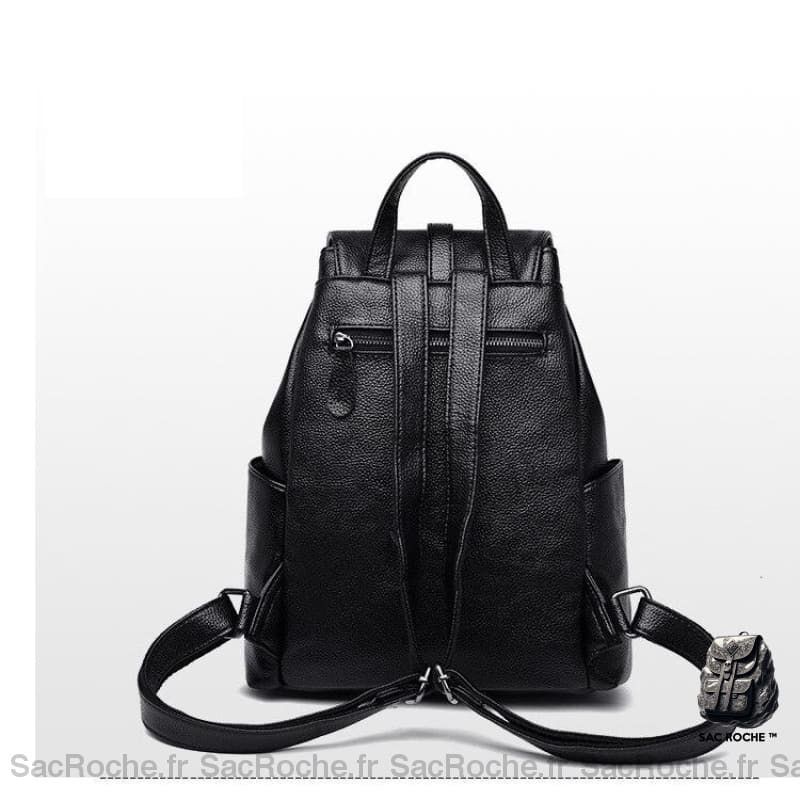 Sac À Dos Femme Noir Vintage