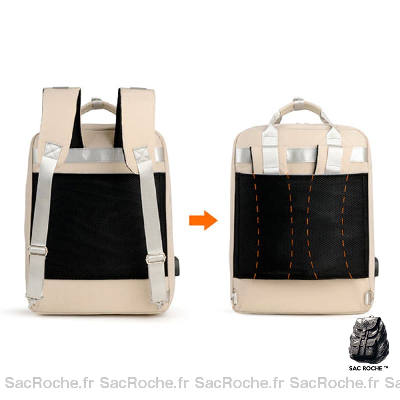 Sac À Dos Femme Ordinateur Usb 15 Pouces Sac A Dos Femme