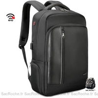 Sac À Dos Femme Portable Noir Sac Ordinateur