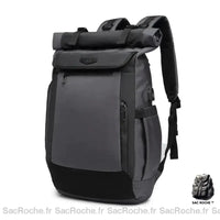 Sac à dos femme pour ordinateur - modèle Gris - Sac Roche ™