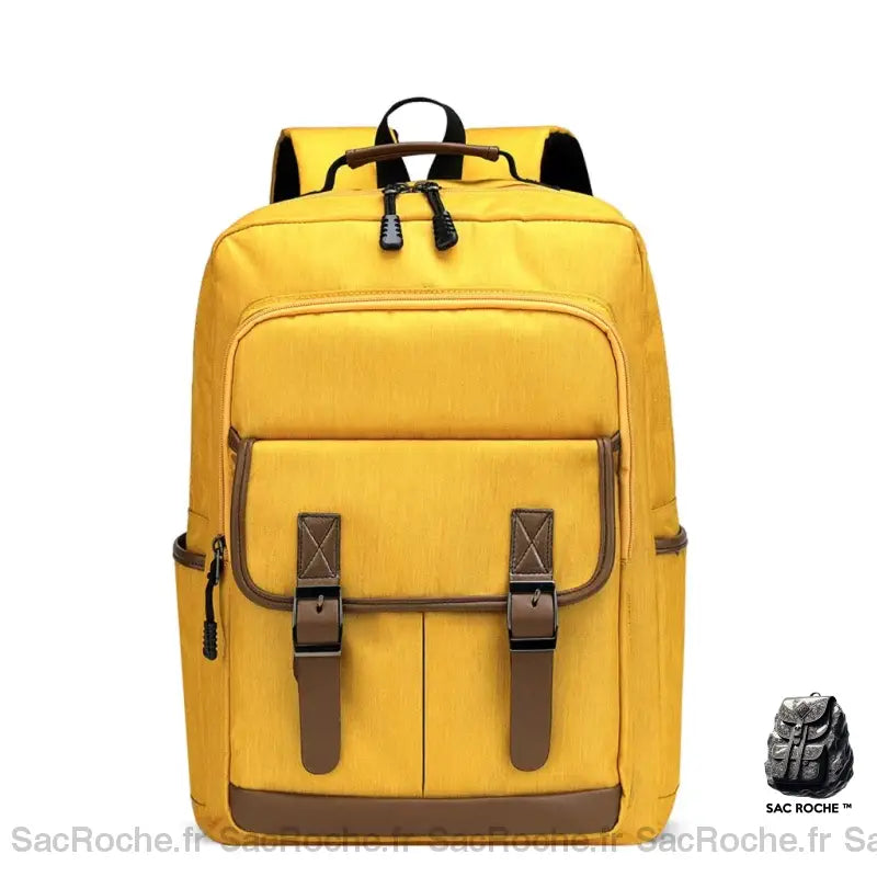 Sac À Dos Femme Pour Ordinateur Jaune Sac