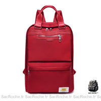 Sac à dos femme pour ordinateur - modèle Rouge - Sac Roche ™