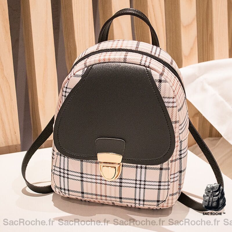 Sac À Dos Femme Pratique Et Élégant Noir Petit Dos Femme