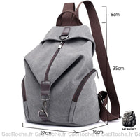 Sac à dos femme preppy chic - Sac Roche ™