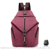 Sac à dos femme preppy chic - modèle Violet - Sac Roche ™