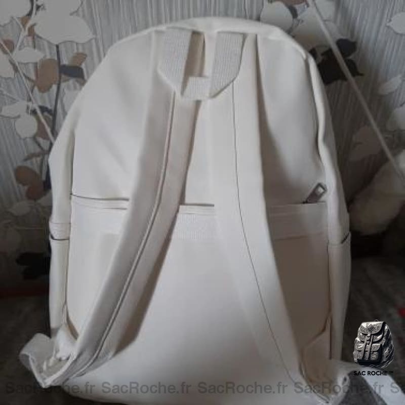 Sac À Dos Femme Preppy Simili Cuir