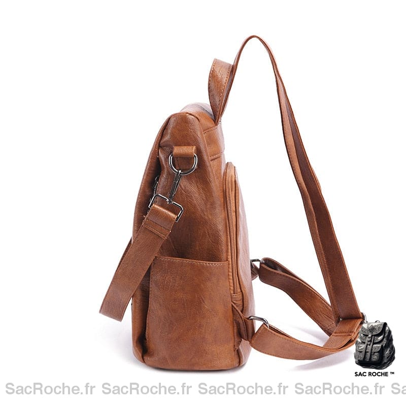 Sac À Dos Femme Pu Noir