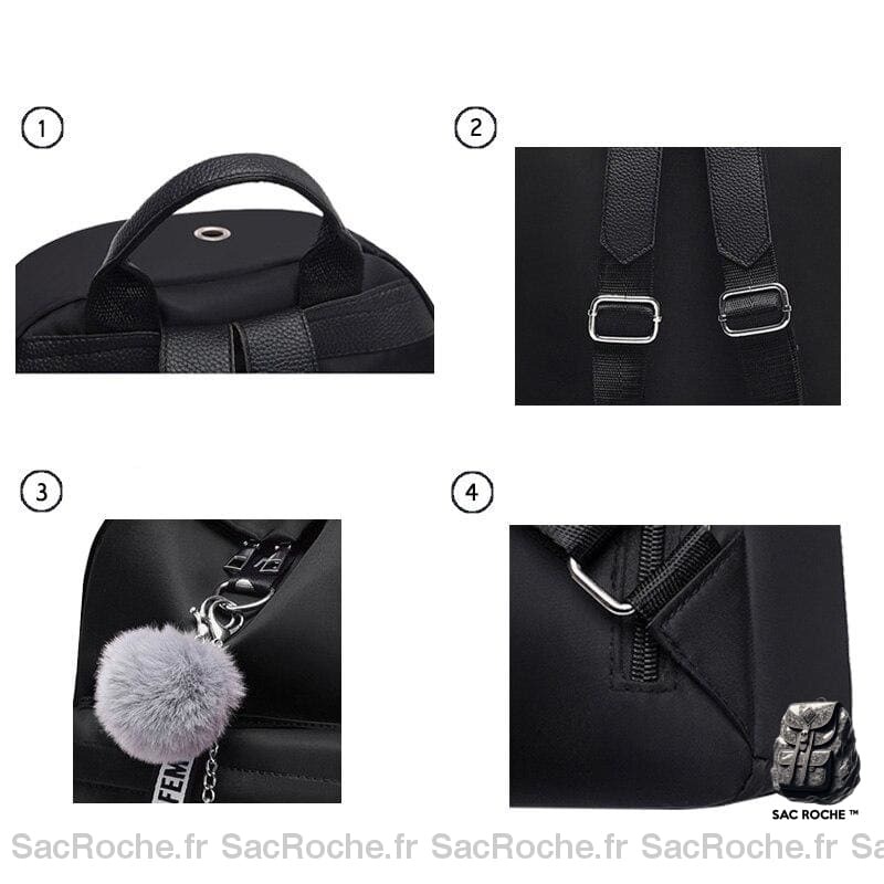 Sac À Dos Femme Rétro