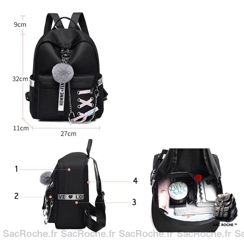 Sac À Dos Femme Rétro