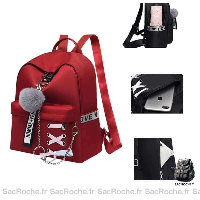 Sac À Dos Femme Rétro