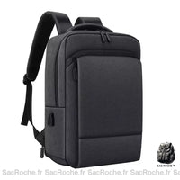 Sac à dos femme spécial PC - modèle Gris - Sac Roche ™