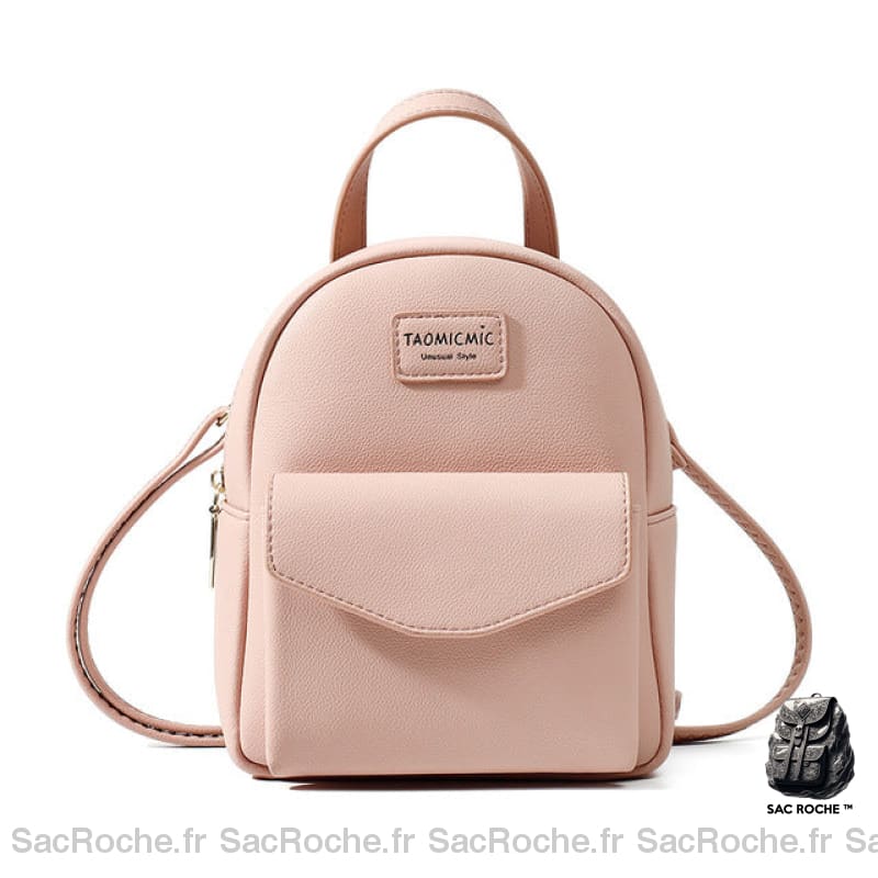 Sac À Dos Femme Tendance Urbain Chic Rose Sac A Dos Femme