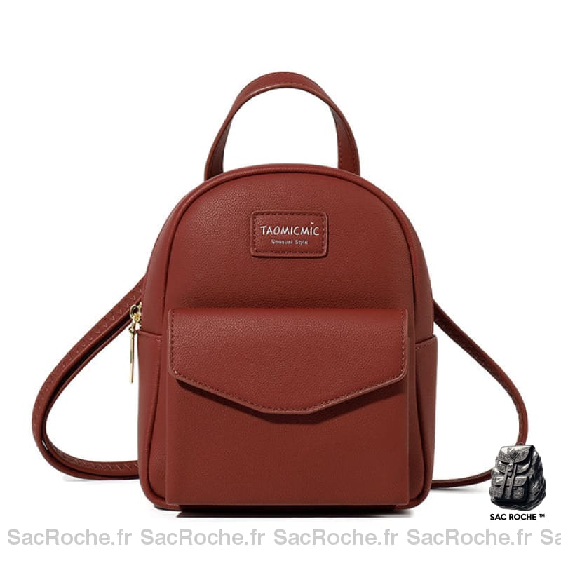 Sac À Dos Femme Tendance Urbain Chic Rouge Sac A Dos Femme