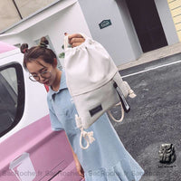 Sac à dos femme toile trendy - modèle Blanc - Sac Roche ™