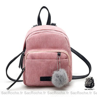 Sac à dos femme velours côtelé - Sac Roche ™