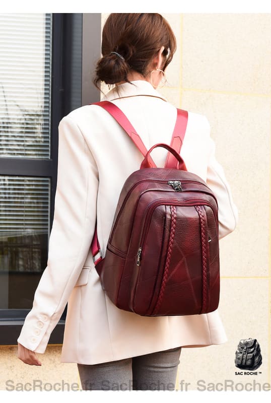 Sac À Dos Femme Vintage Cuir