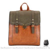 Sac à dos femme vintage cuir - Sac Roche ™