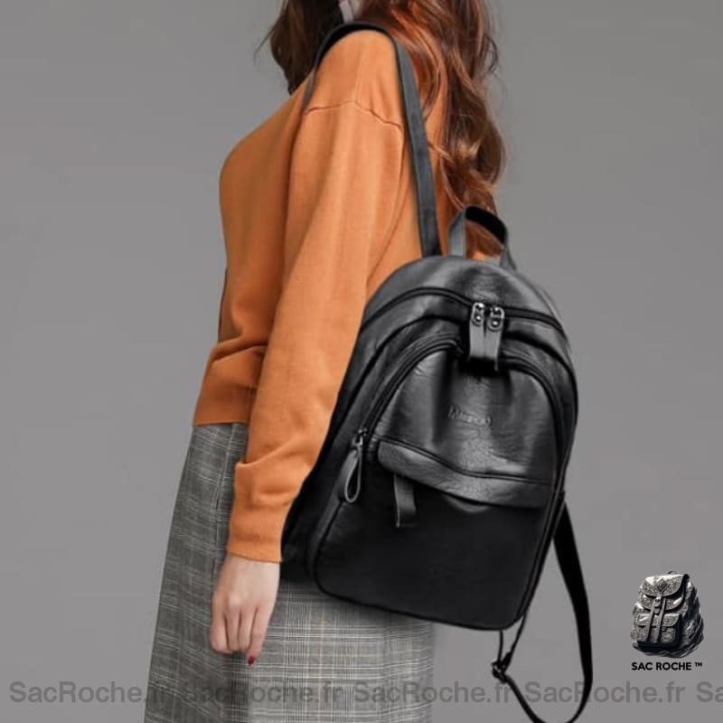 Sac À Dos Femme Vintage Cuir Pu