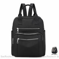 Sac à dos femme voyage décontracté - modèle Noir - Sac Roche ™