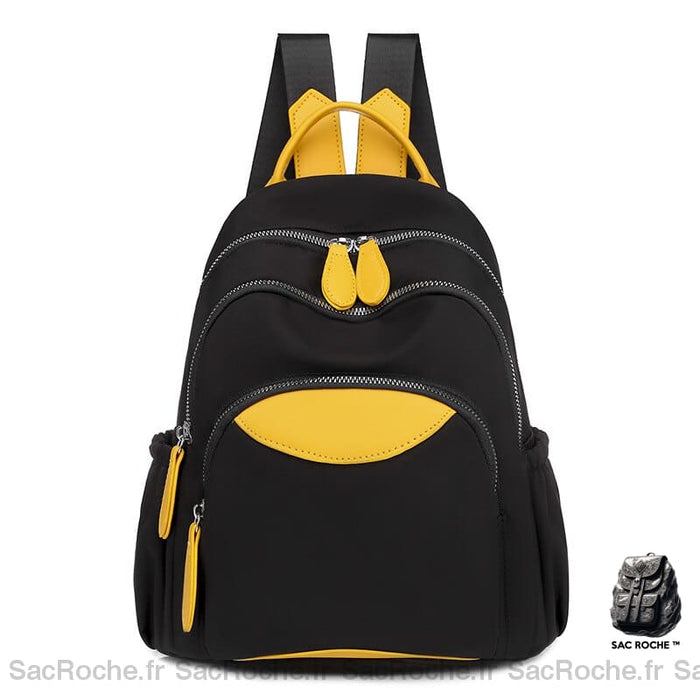 Sac À Dos Femme Voyage Petit Noir / 26X13X27Cm Petit Dos Femme