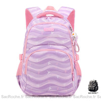 Sac à dos fille imprimé rose - école primaire - Sac Roche ™