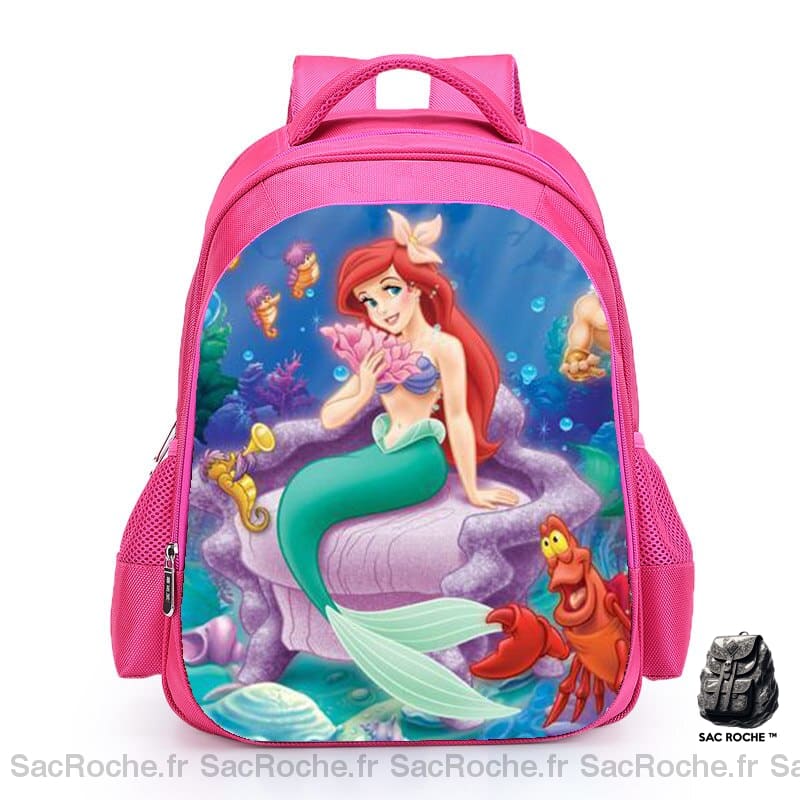 Sac à dos la petite sirène pour fille - Bleu ciel - La petite Sirène Ariel