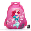 Sac à dos la petite sirène pour fille - Rose foncé - La petite Sirène Ariel