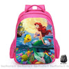 Sac à dos la petite sirène pour fille - Vert - La petite Sirène Ariel