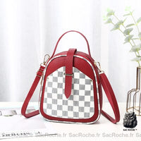 Sac à Dos Fille Mini - modèle Rouge et blanc - Sac Roche ™