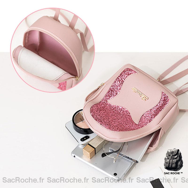 Sac À Dos Fille Paillettes Mini Enfant