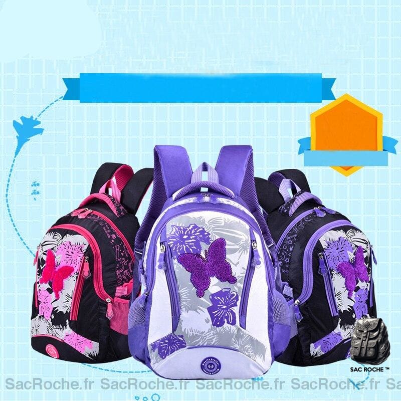 Sac À Dos Fille Papillon Coloré Enfant