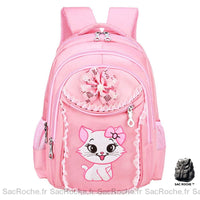 Sac à Dos Fille Rose - Marie Aristochats - Maternelle - Sac Roche ™