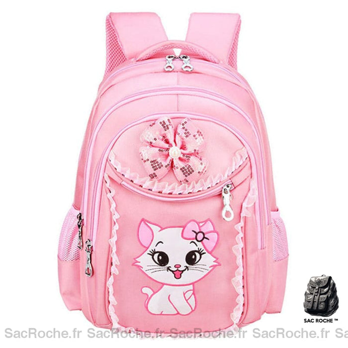 Sac À Dos Fille Rose - Marie Aristochats Maternelle Sacs Dos Scolaire
