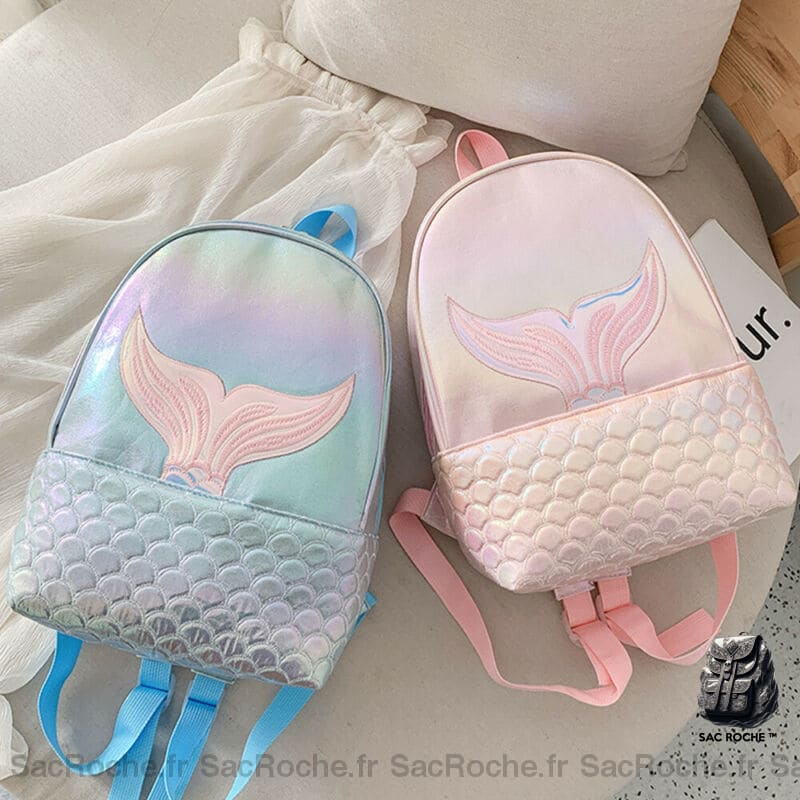 Sac À Dos Fille Sirène Motif Enfant